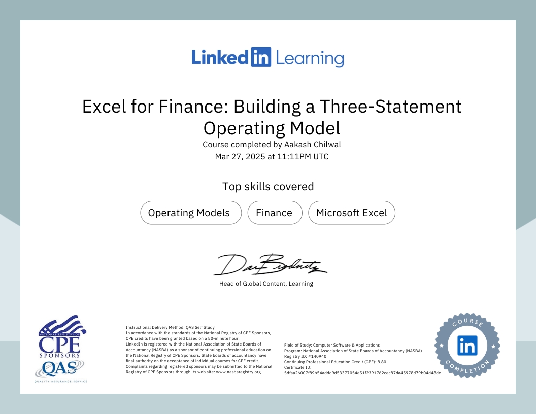 Excel for Finance Building a ThreeStatement Operating Model.pdf